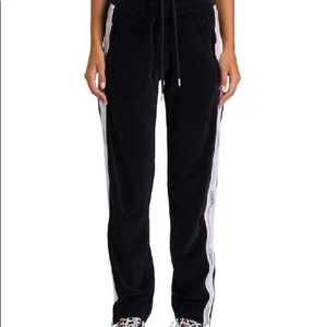HERON PRESTON
Black Tape Track Pants In Black Muti
